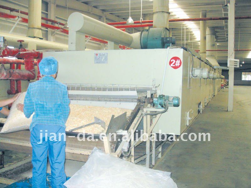 DW series mesh belt drying machine for food industry