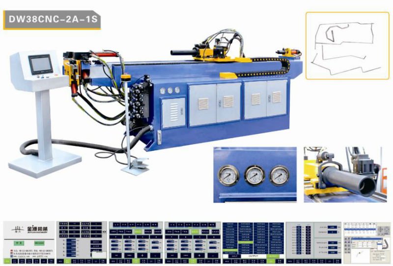 DW38CNC Automatic Pipe Bending Machine