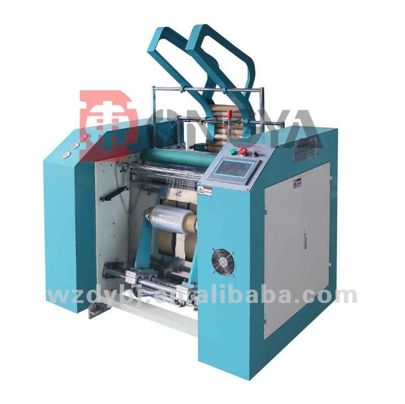 DYRW-500 PLC Full Automatic Stretch Film Rewinding Machine