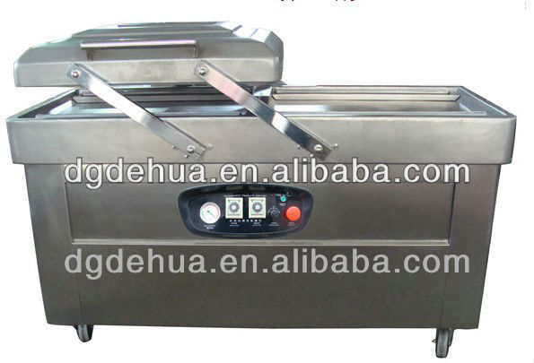 DZ600-2DDouble chamber vacuum packing machine DZ600/2SB for sea food,salted meat,dry fish,pork,beef,rice