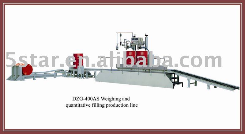 DZG-400AS weighing and packing machine