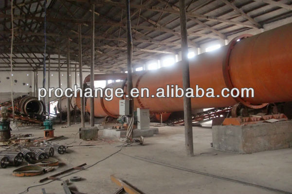 Easy operation and good quality Wood Chips Rotary Dryer Professional Supplier in China