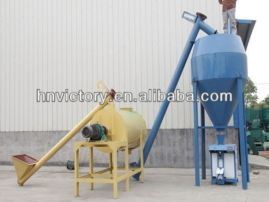 Easy Operation Simple Dry Mortar Production Plant