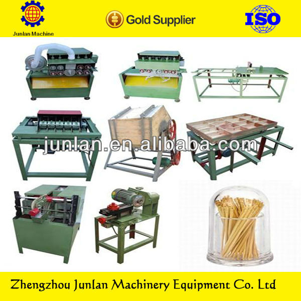 easy use production line bamboo toothpick machine