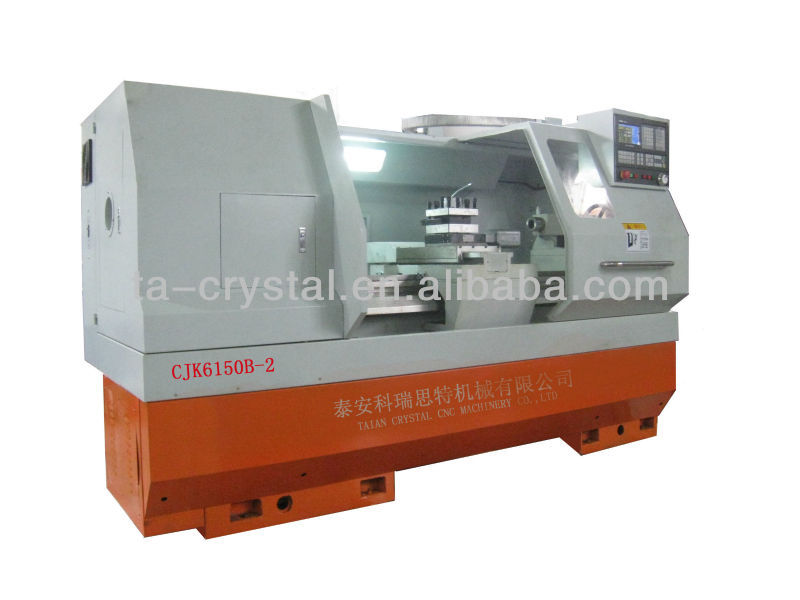 Economic cnc lathe machine for metal processing CJK6150B-2