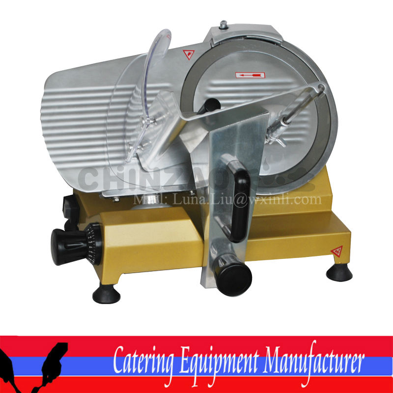 Economic Commercial Electric Meat Slicer (Yellow) HBS-250A