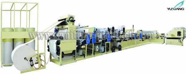 Economic Full-servo High Speed Underpad Machine / Equipment For Hospital or Household Pads