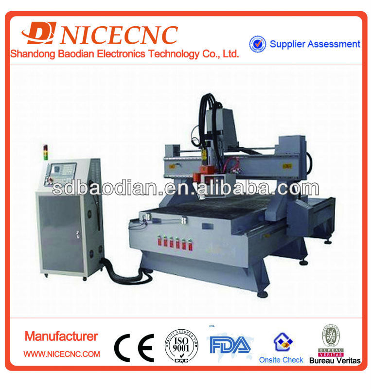 Economical CNC Wood Router With ATC