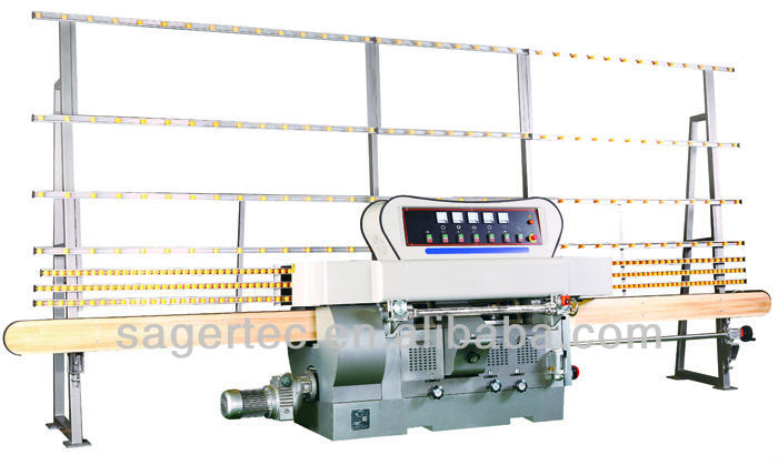 edge machine for pre-processing before tempering, insulating, laminating(more photos)