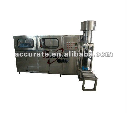 Effective washing filling caping machine