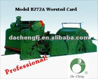 Effective Worsted Card,B272A(sliver making machine)