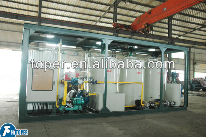 Efficient bitumen emulsion plant for road construction work