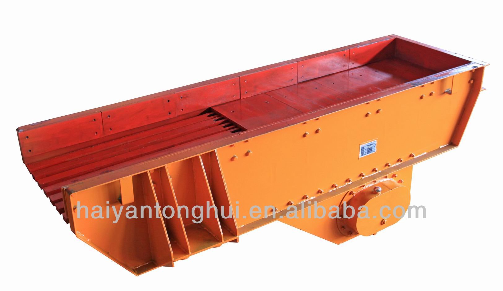 Efficient mining equipment vibrating feeder