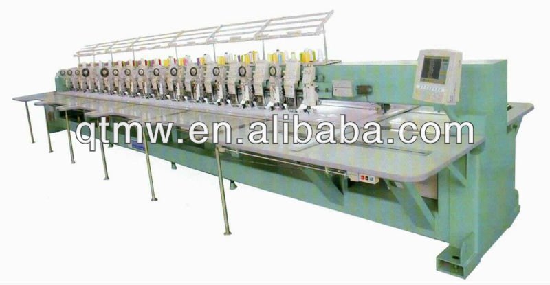 Efficient Plain Computer Embroidery Machine