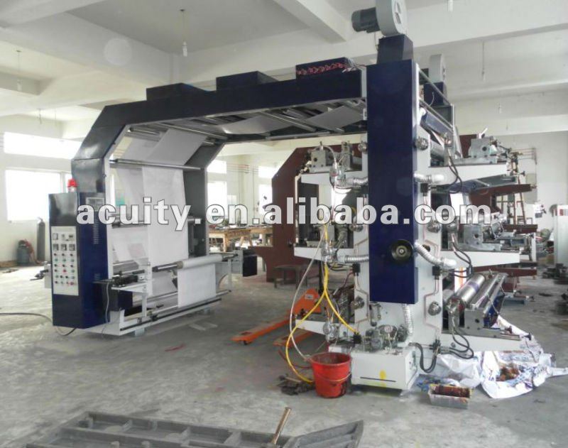 eight colors high speed flexo printing machine