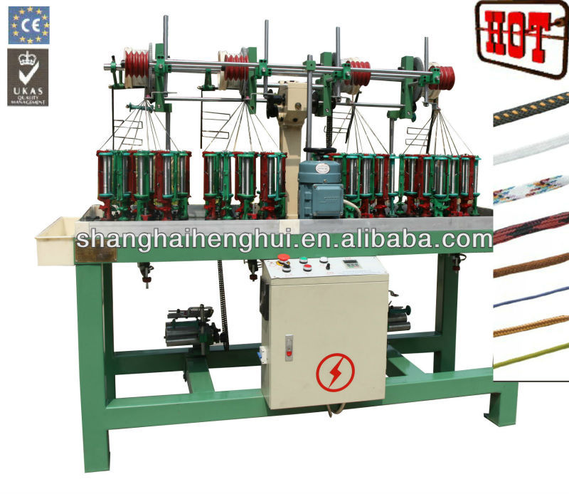 elastic ribbon braiding machine