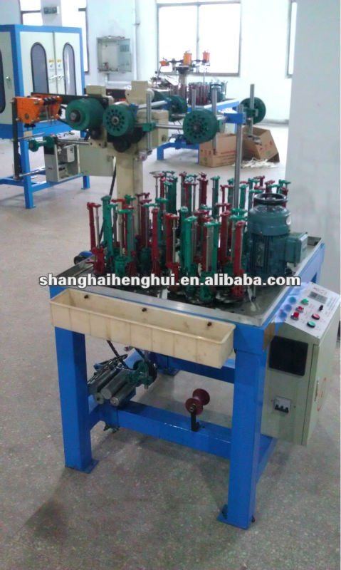 elastic straps making machine 8 /16carrier/spindle braiding machines