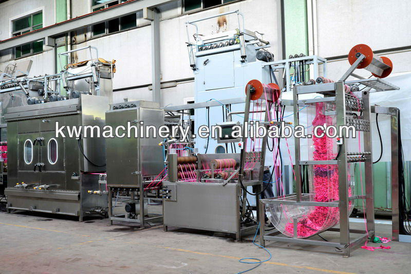 elastic tapes continuous dyeing machine