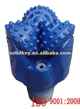 Elastomer and Metal-face sealed beairng, API reg connection TCI Tricone Bit