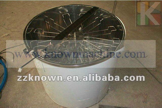 Electric 12 frames stainless steel honey extractor with motor