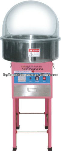 Electric candy floss machine with leg