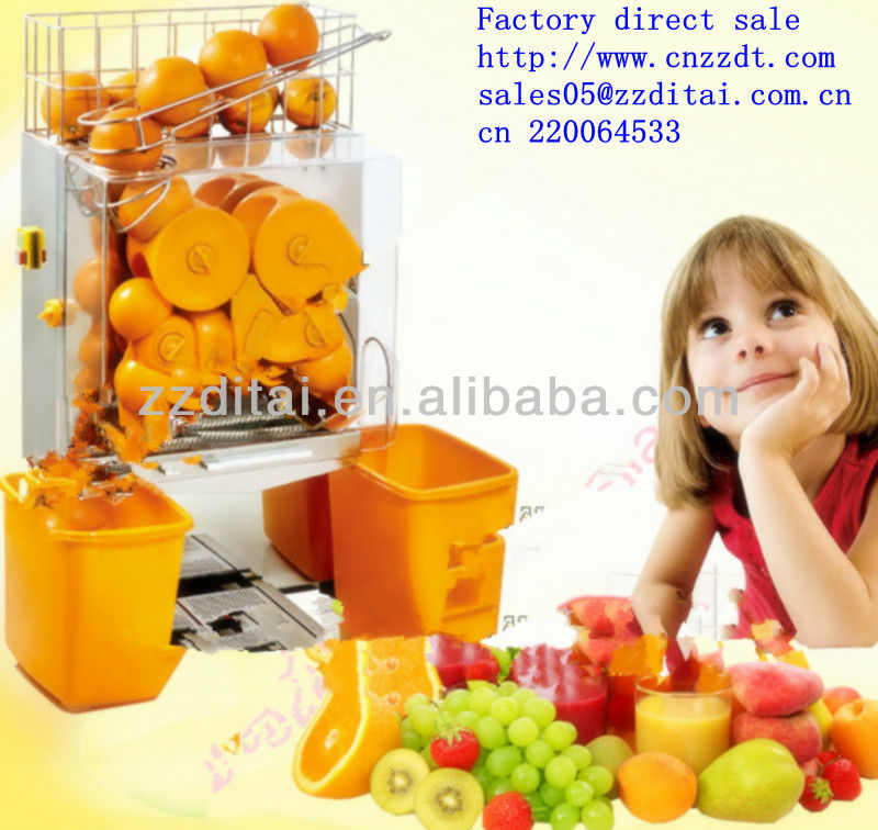 Electric commercial orange juice press machine