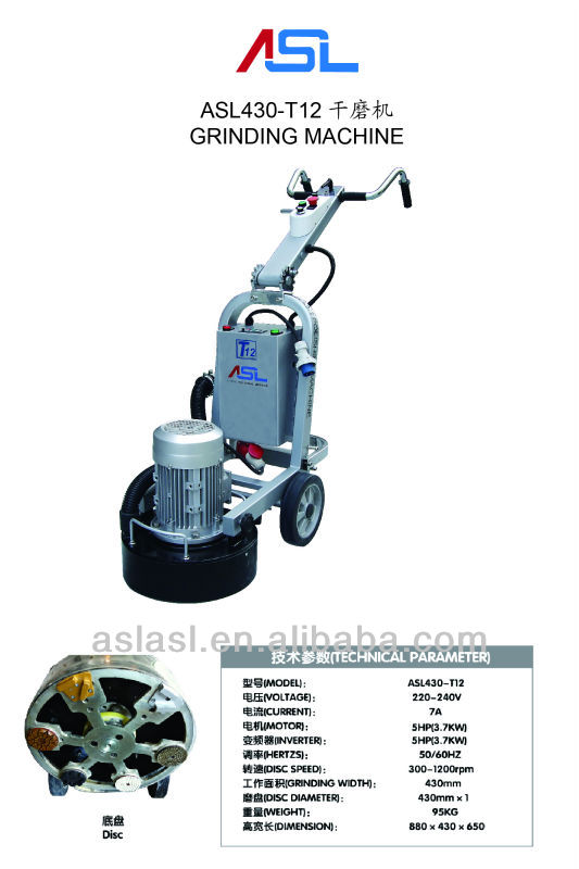 Electric Concrete Floor Grinder