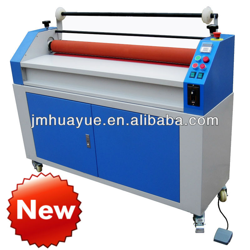 Electric control hot laminating machine with bottom