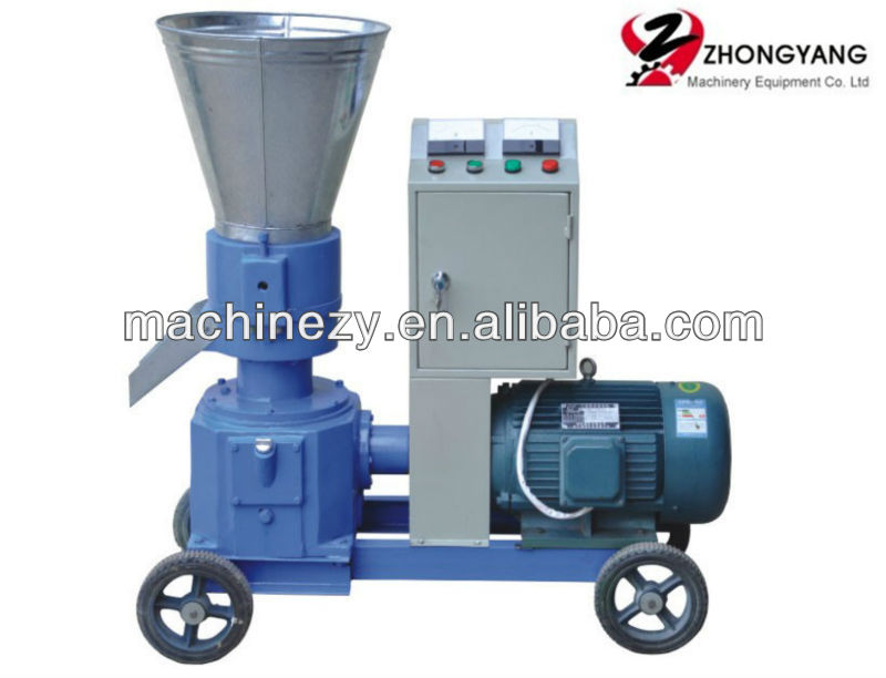 Electric/Diesel Engine Biomass Fuel/Animal Feed Flat Die Pellet Mill Price