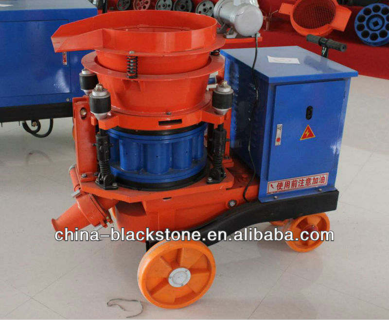 Electric driving shotcrete machine