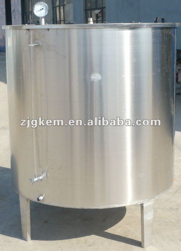 Electric heat or steam heat syrup melting tank