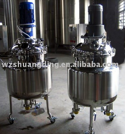 Electric heating movable mixing tank