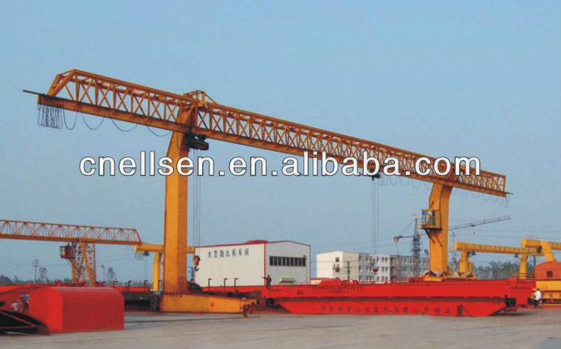 Electric hoist single girder gantry crane 20 ton