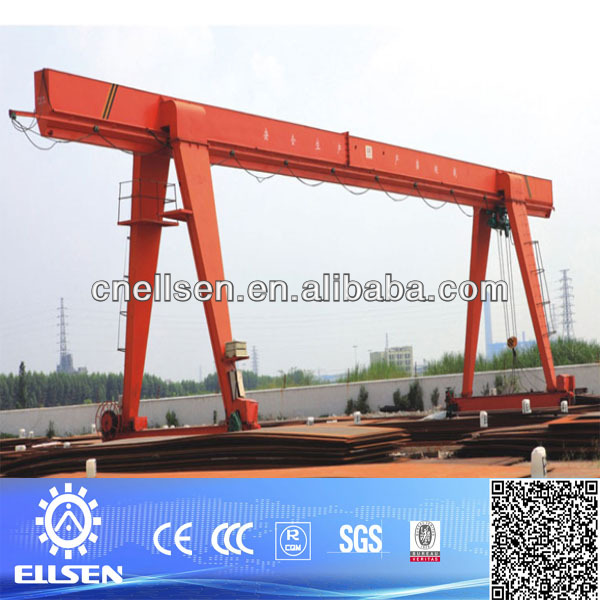 Electric Hoist Single Girder Gantry Crane of warehouse gantry crane