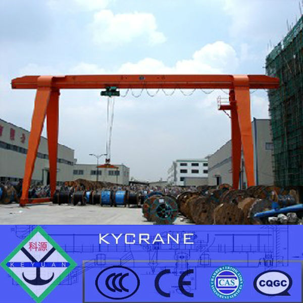 Electric hoist single girder mini gantry crane 5ton