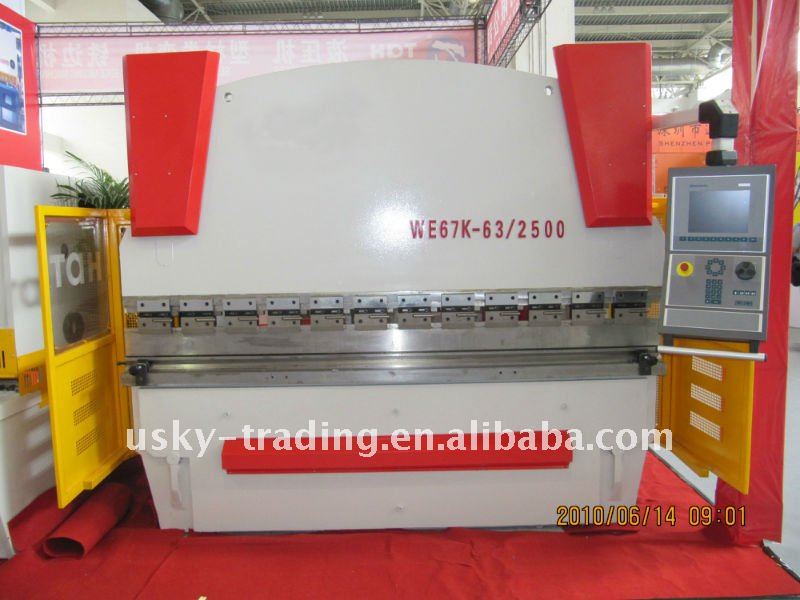 Electric-hydraulic synchronization press brake