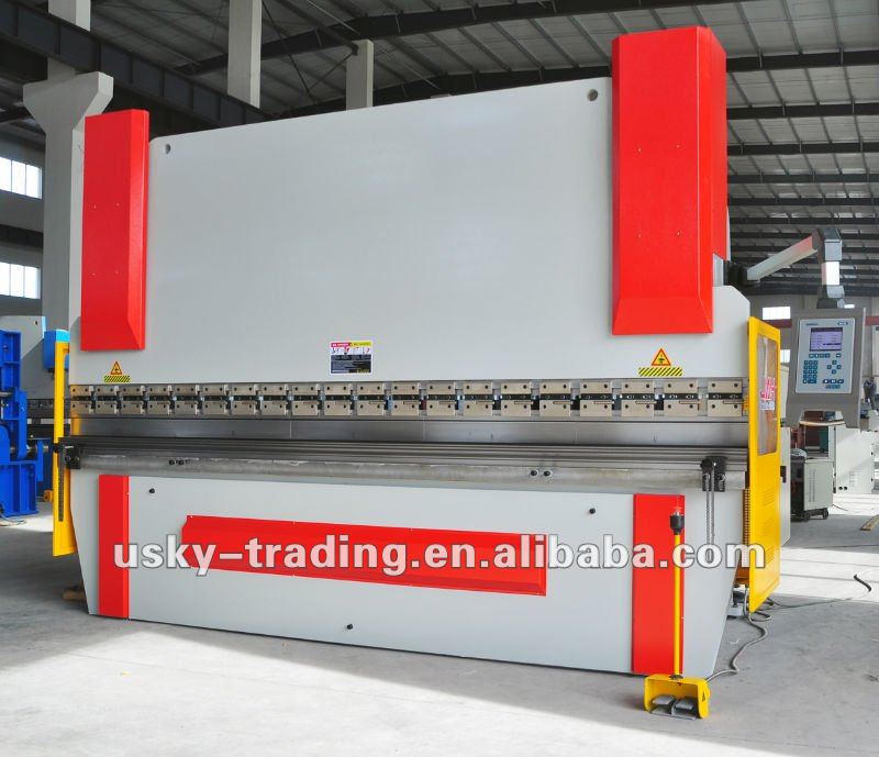 Electric-hydraulic synchronization press brake machine