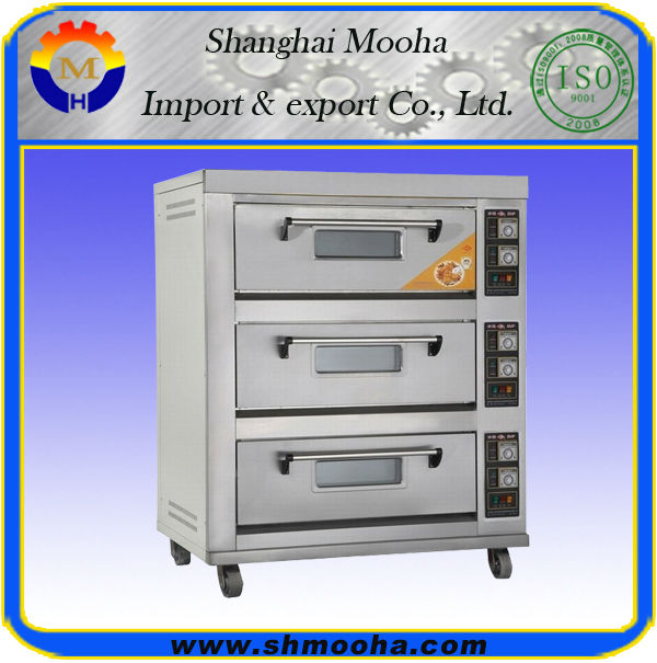 electric modular deck oven ( 3 decks 6 trays, MANUFACTURER LOW PRICE)