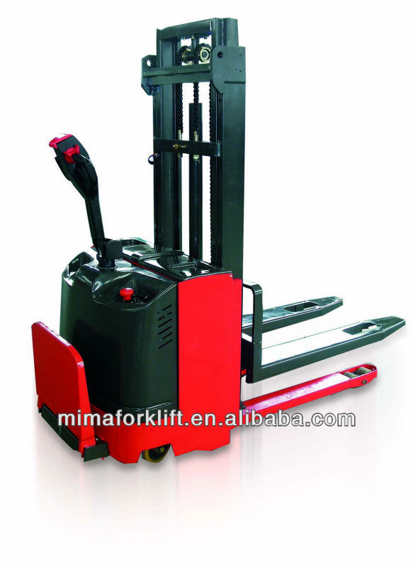 Electric pallet stacker