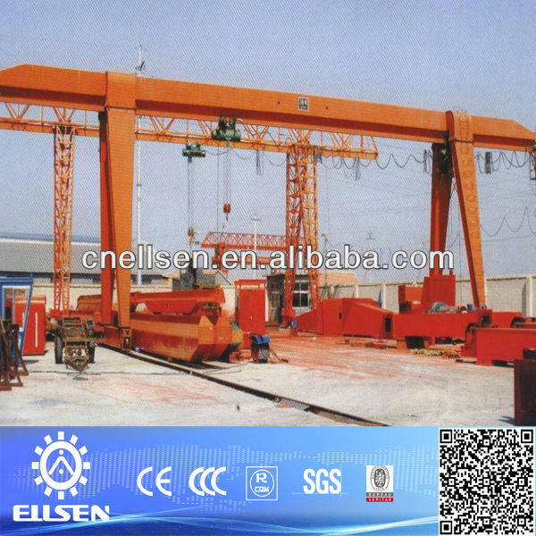 Electric single girder gantry crane