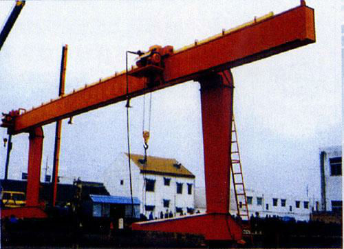 Electric Single Girder Gantry Crane 20ton with Electric Hoist