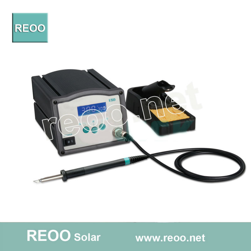 Electric soldering station for string solar cell ( lead free electric iron )