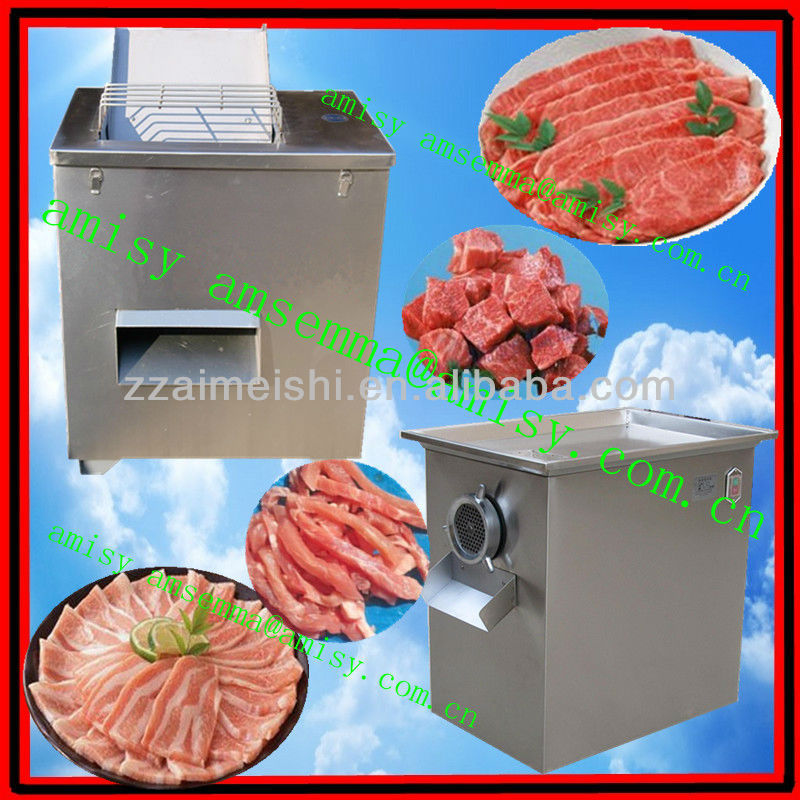 Electric Stainless Steel Fresh Meat Slicer Machine