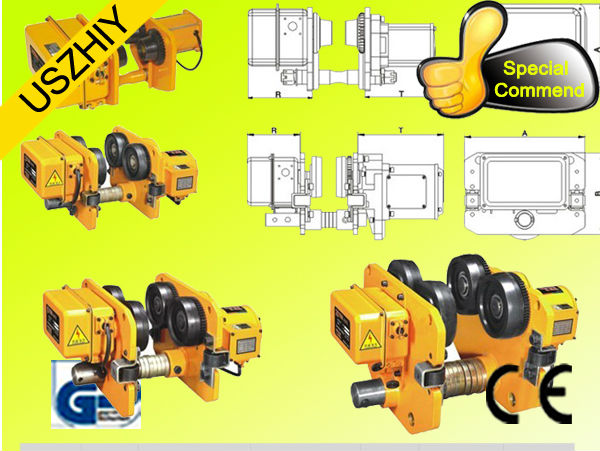 electric trolley for electric chain hoist