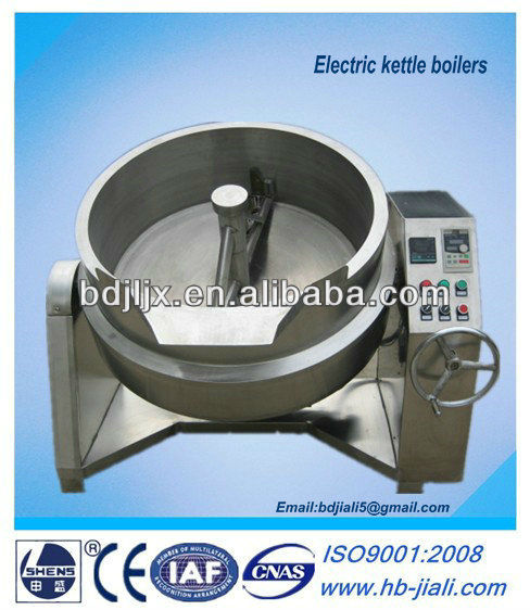 Electric vegetable cooking kettle