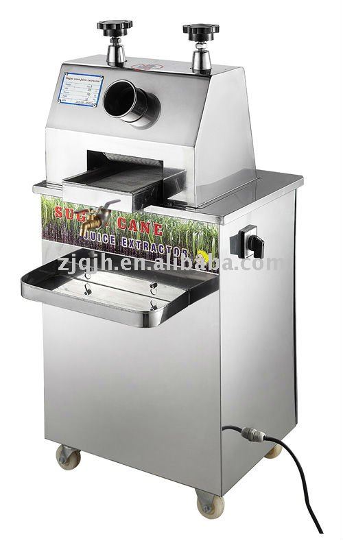 electric vertical stainless steel sugar cane juice extractor