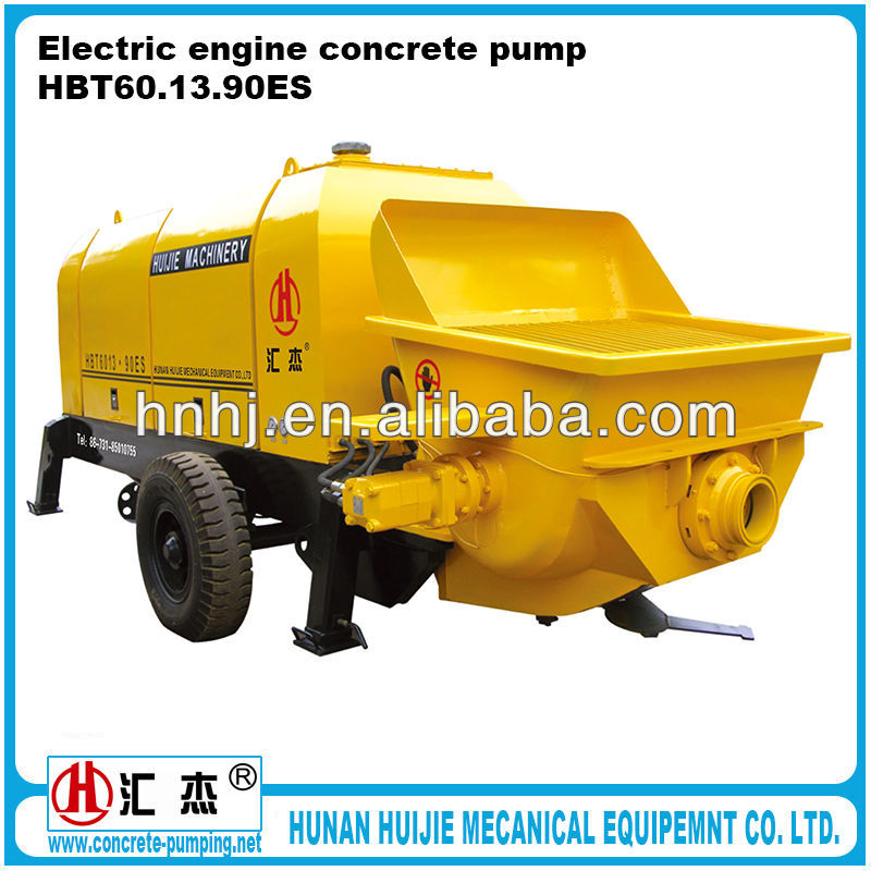 Electrical engine concrete pump HBT60A-13-90ES