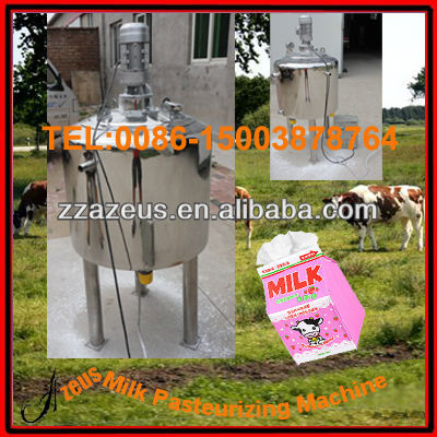 Electrical heating milk pasteuring machine