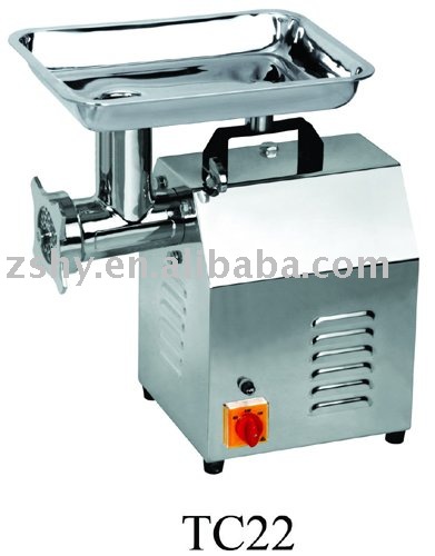 Electrical TC-22 meat mincer (CE certificate)