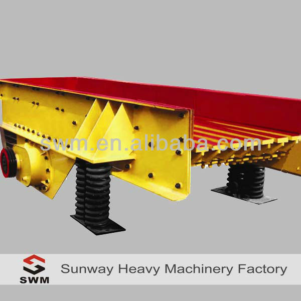 electromagnetic vibrating feeder for mining